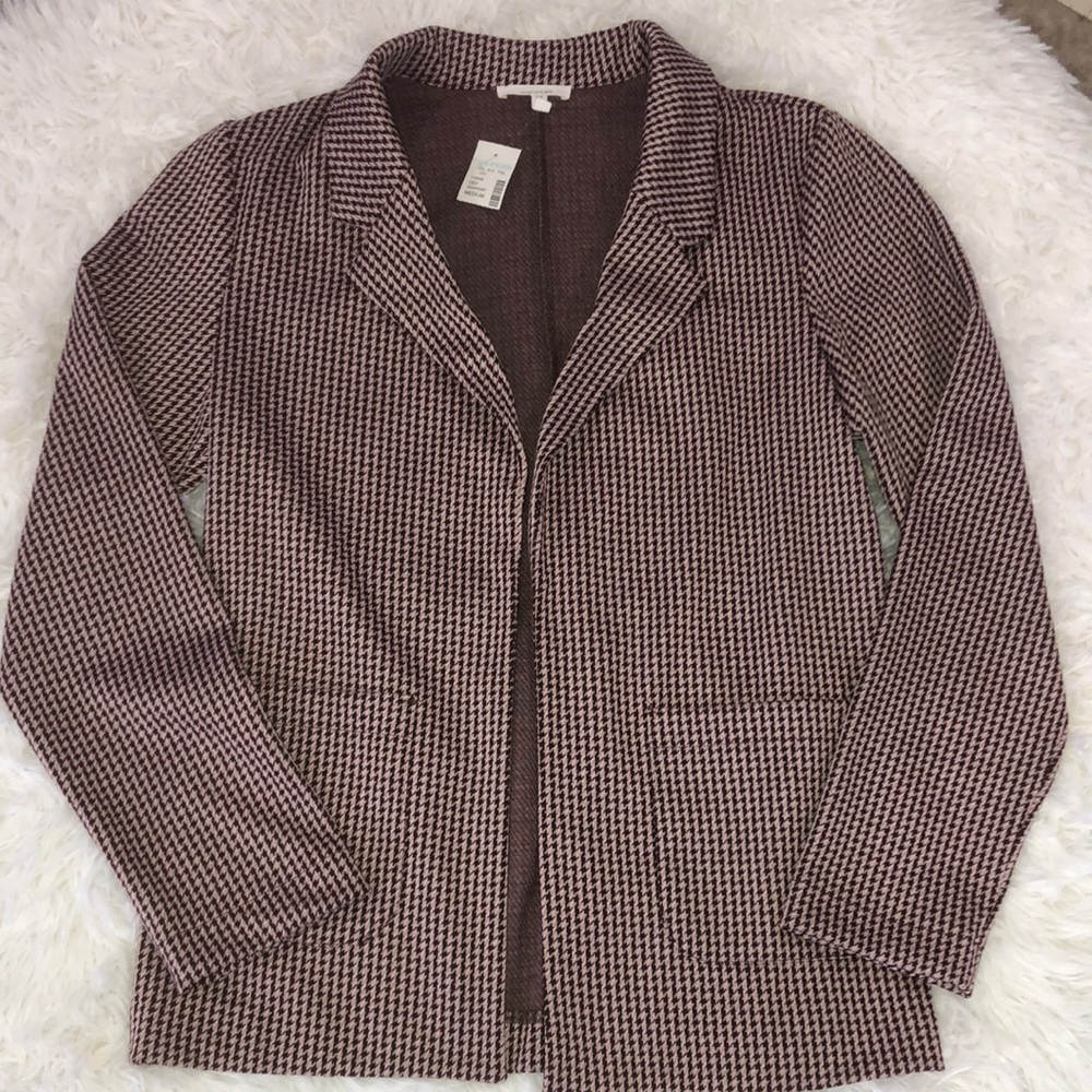 NWT Maurice’s Houndstooth Blazer